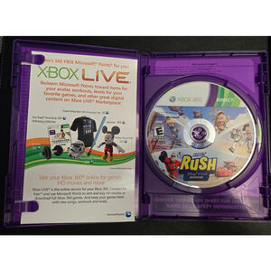 Kinect Rush: A Disney Pixar Adventure Video Game Microsoft Xbox 360